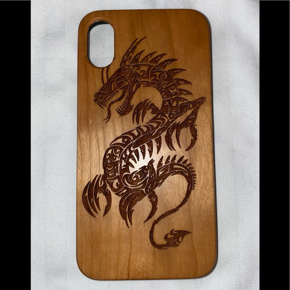 Wood iPhone case XS Mac Pro